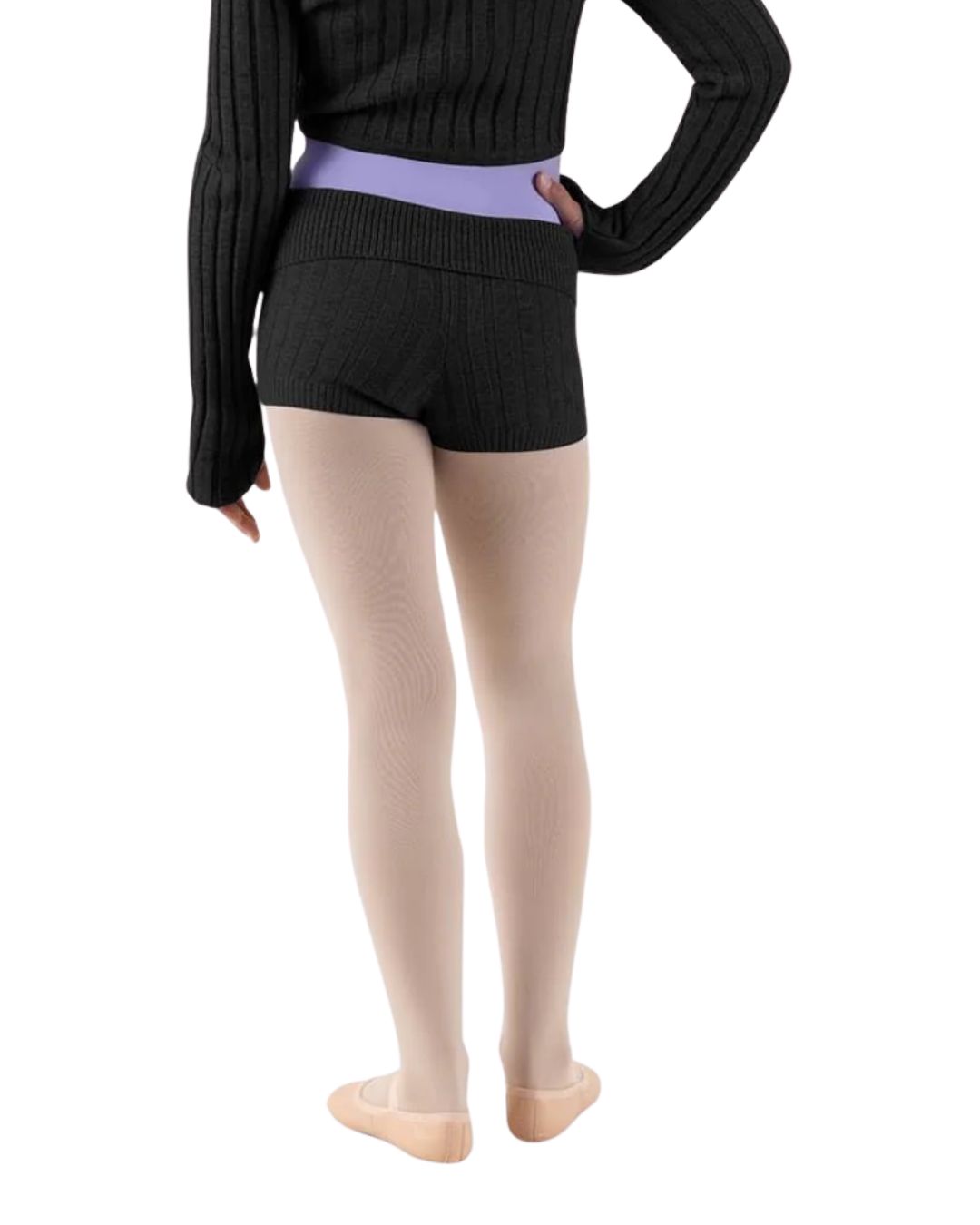 CR1054 KNIT ROLL WAIST SHRT