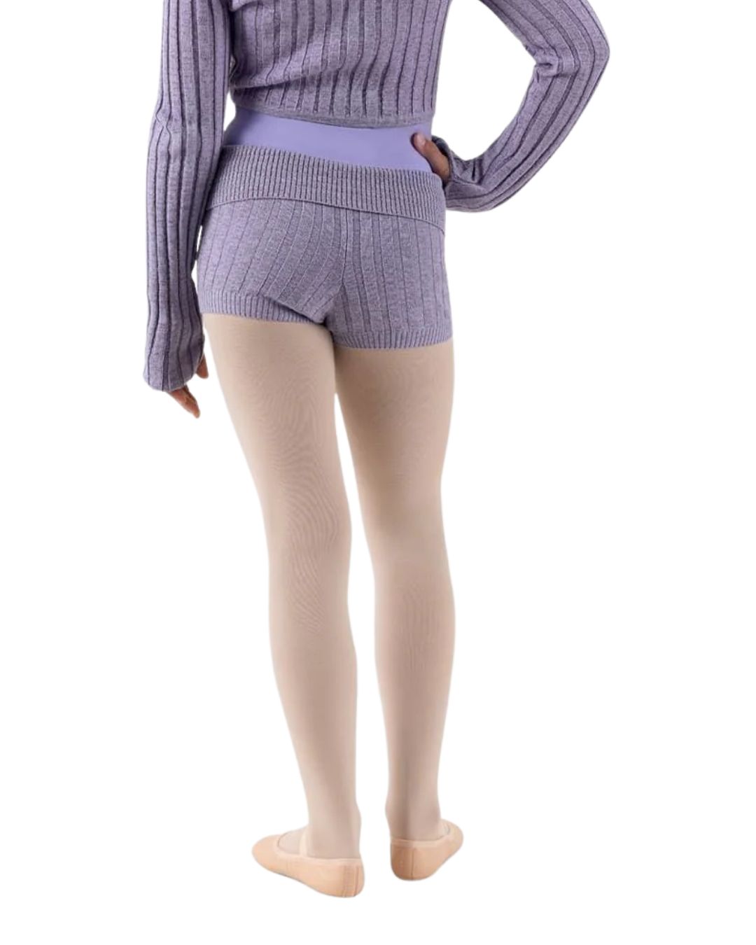 CR1054 KNIT ROLL WAIST SHRT