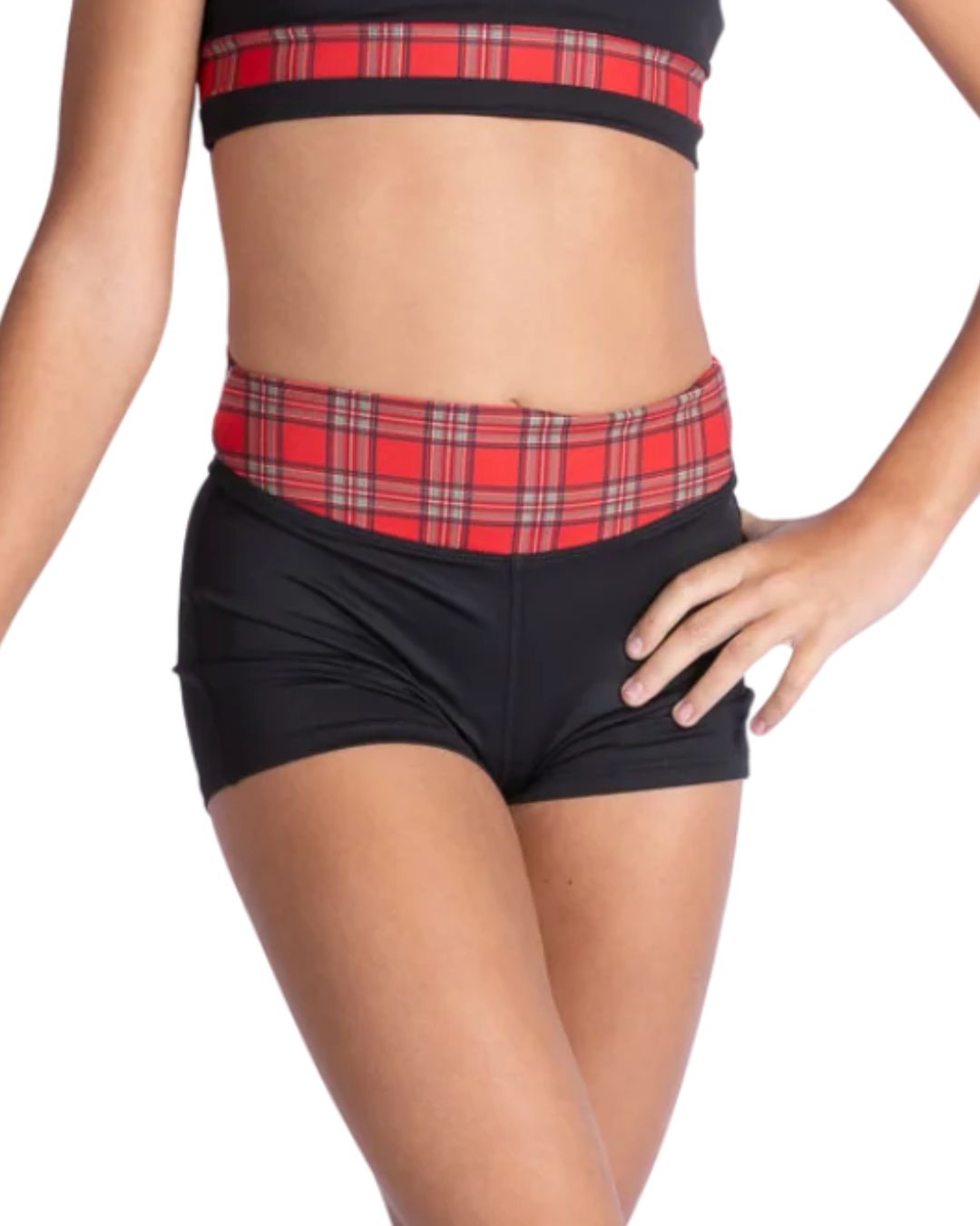 HOLIDAY PLAID SHORT