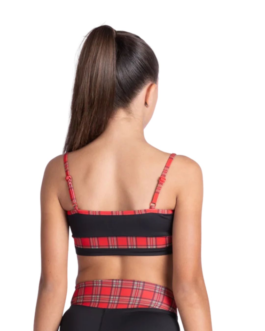 HOLIDAY PLAID TOP