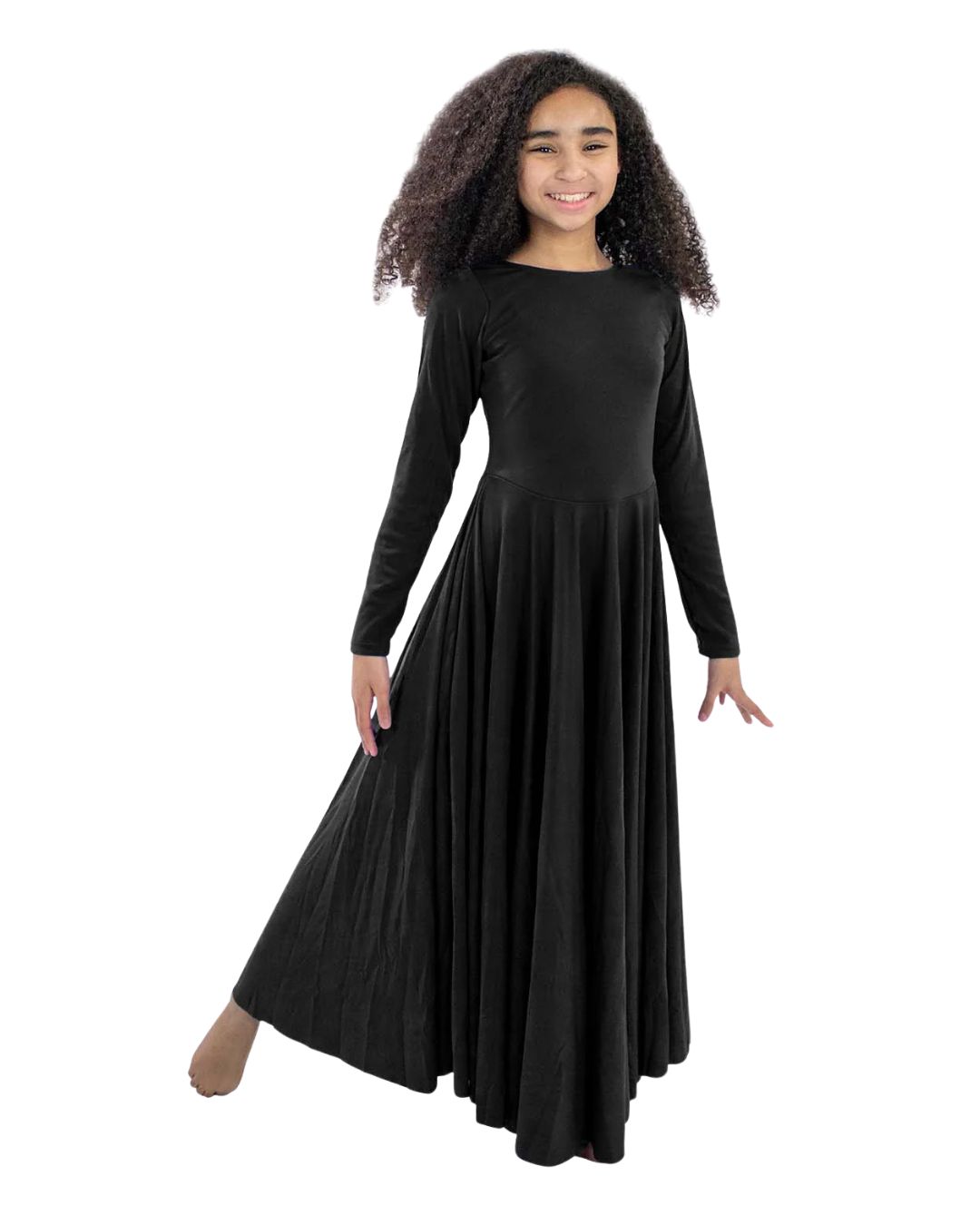 BM9122G DRESS, Color: BLK, Size: 6/7