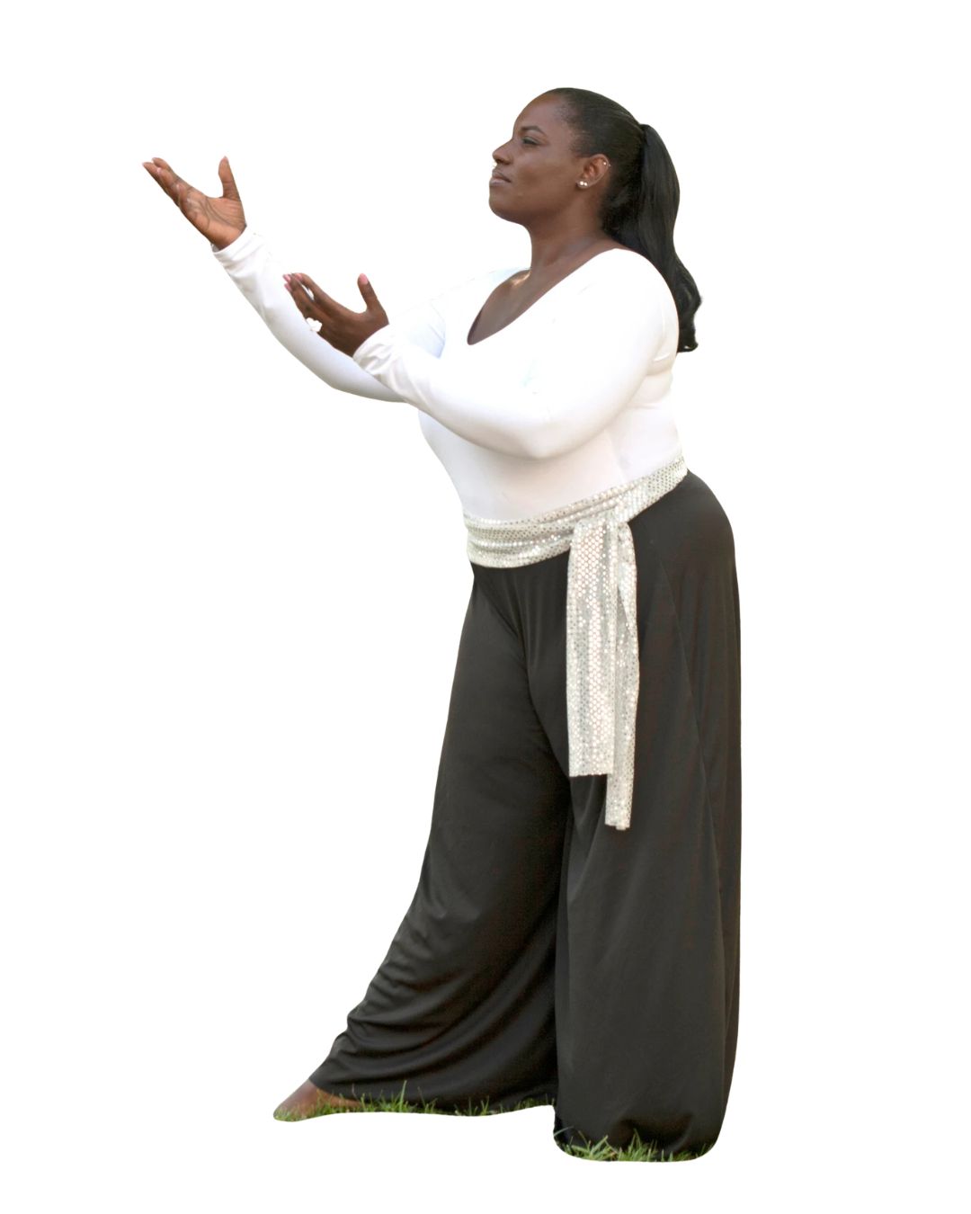 BM6330X PALAZZO PANT, Color: BLK, Size: 2X