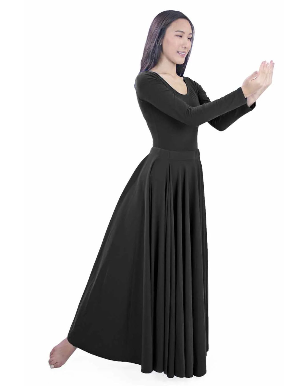 BM2235A SKIRT ADULT OS, Color: BLACK