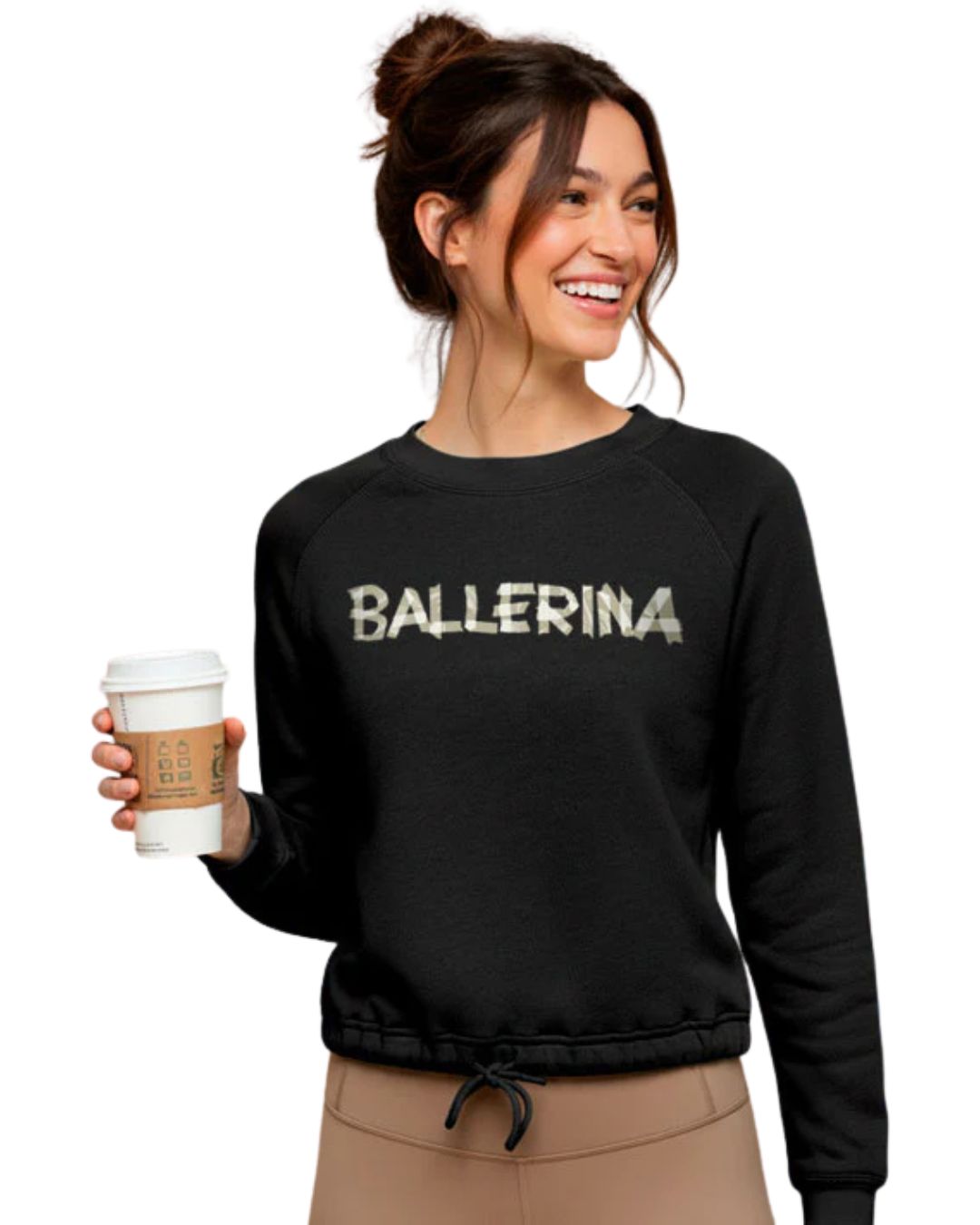 TOE TAPE DRAWSTRING SWEATSHIRT