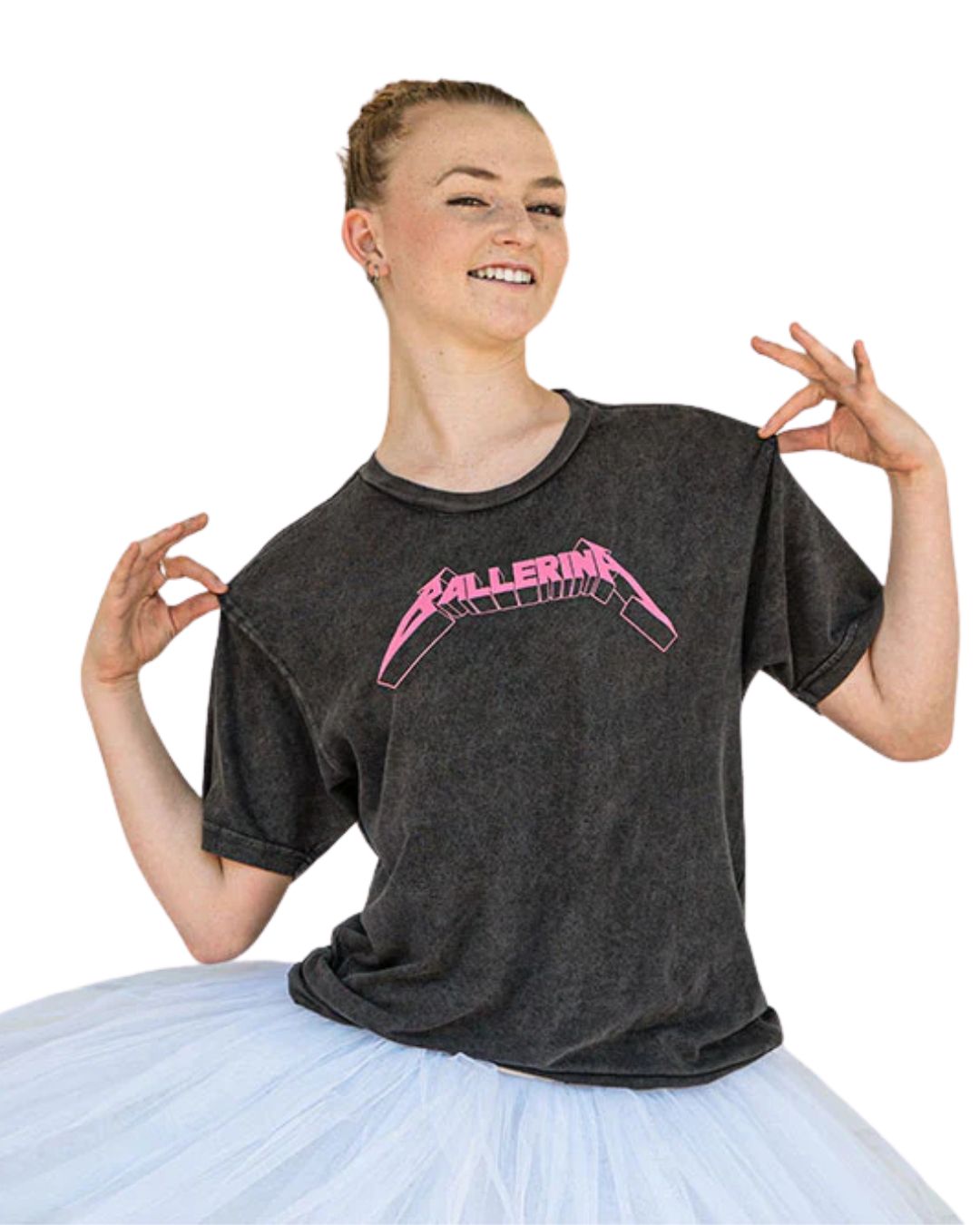 HEAVY METAL BALLERINA TEE