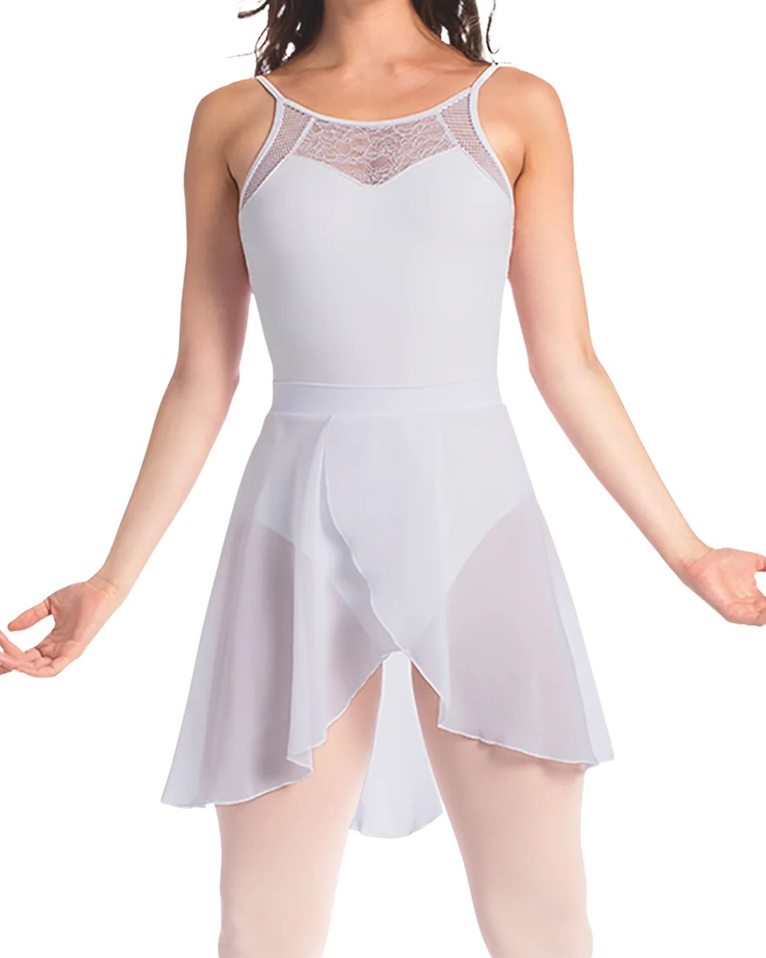 SL93 LOIS PULLON SKIRT, Color: WHT, Size: PA