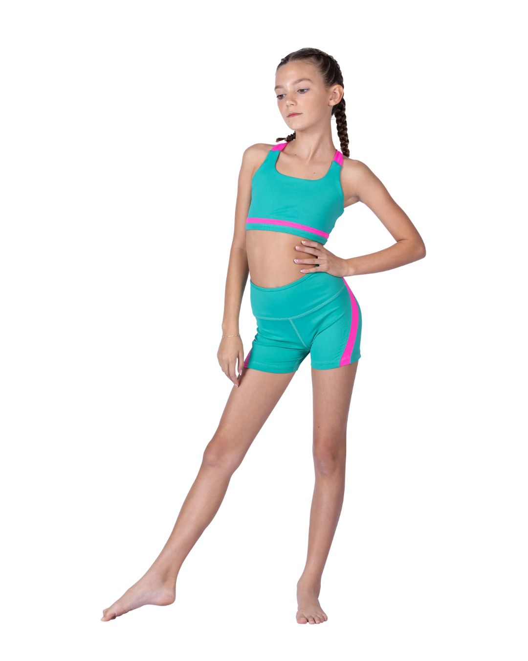 VIBE SHORT, Color: WATERMELON, Size: 8-10