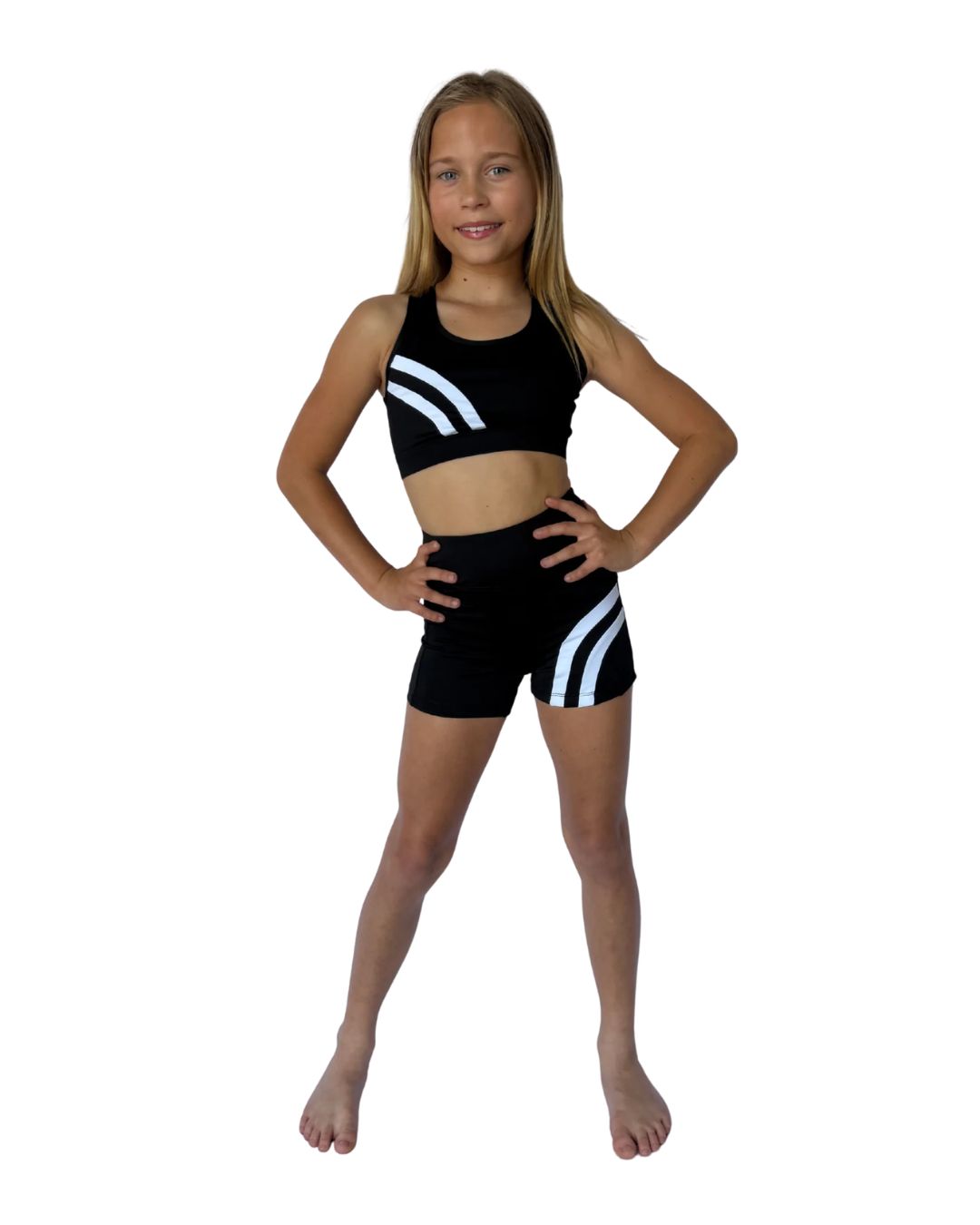 WILD SIDE TOP, Color: BLK, Size: 8-10