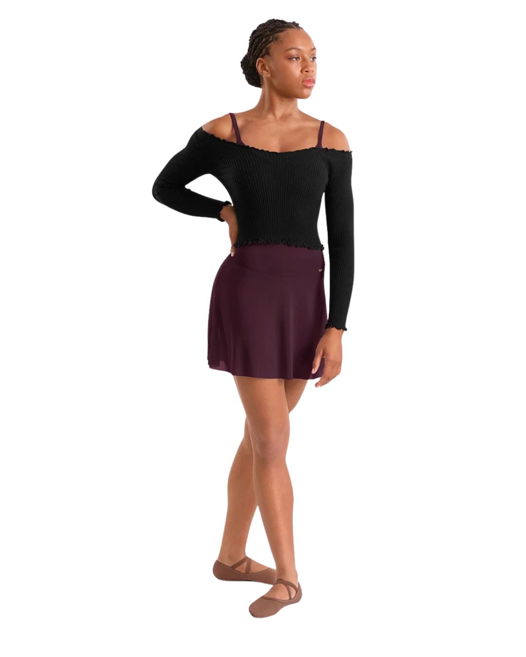 M30024L L/S WARM UP TOP