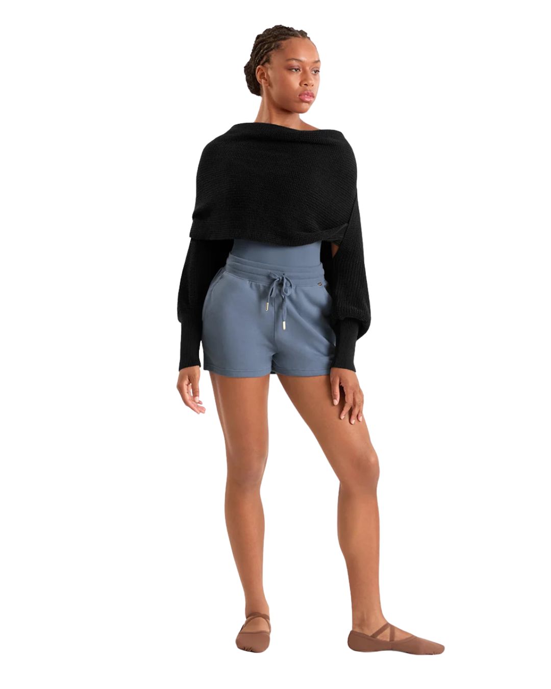 M30016L WARM UP WRAP TOP 