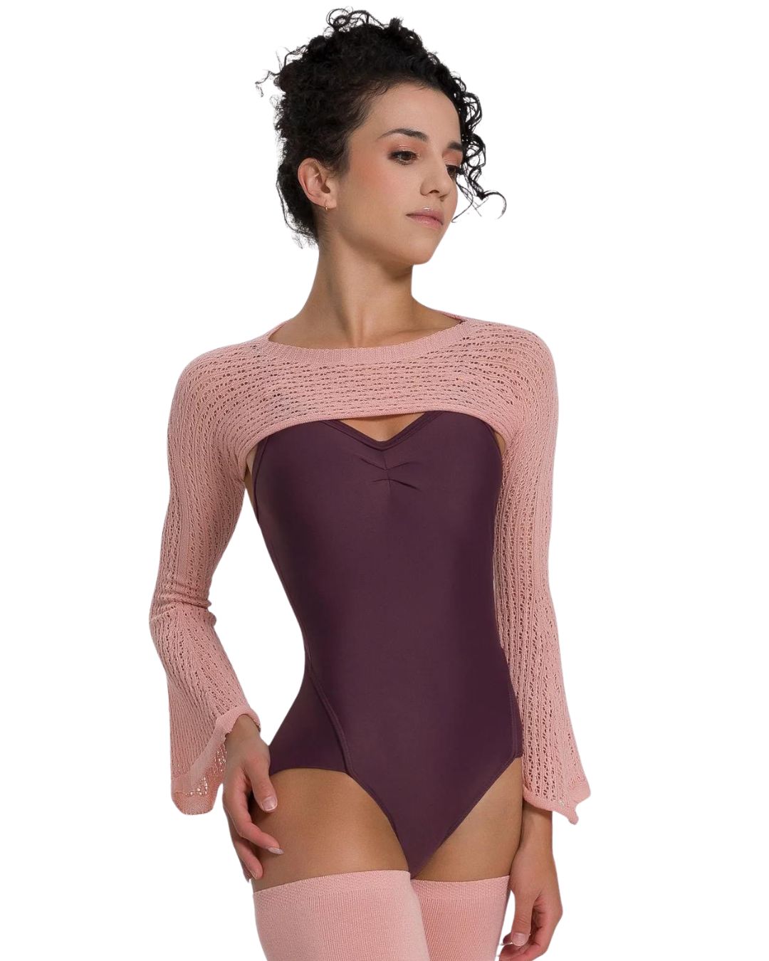 BY83 KNIT BOLERO SHRUG