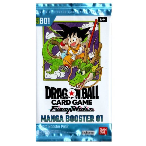 Dragon Ball Super Card Game - Fusion World - Manga Booster [SB-01] Booster Pack