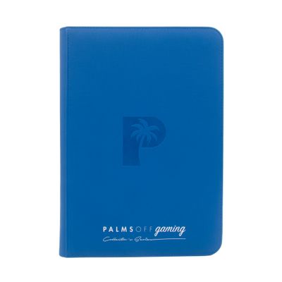 Palms off Collector&#39;s Series 9 Pocket Zip Binder - Blue