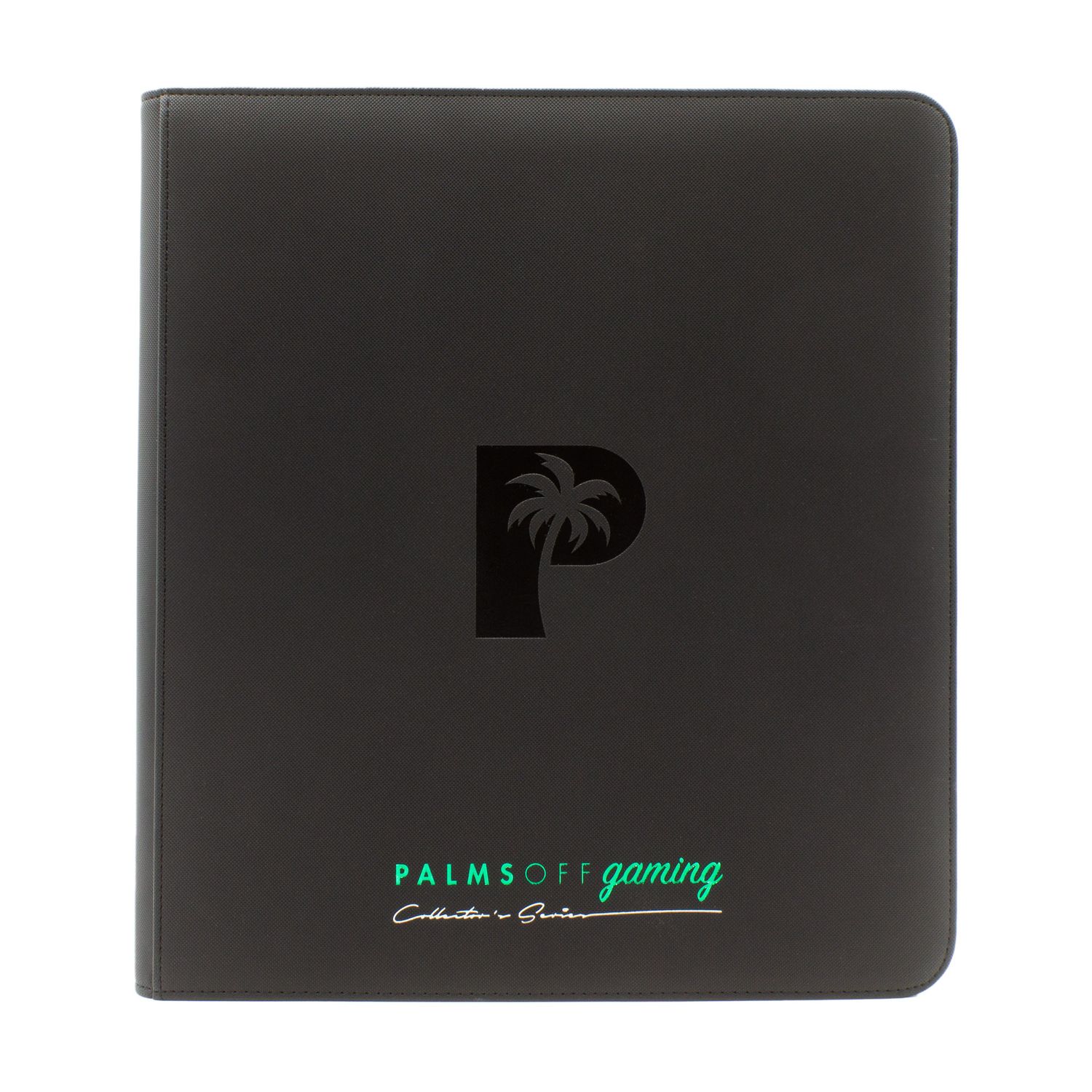Palms off Collector&#39;s Series 12 Pocket Zip Binder - Black