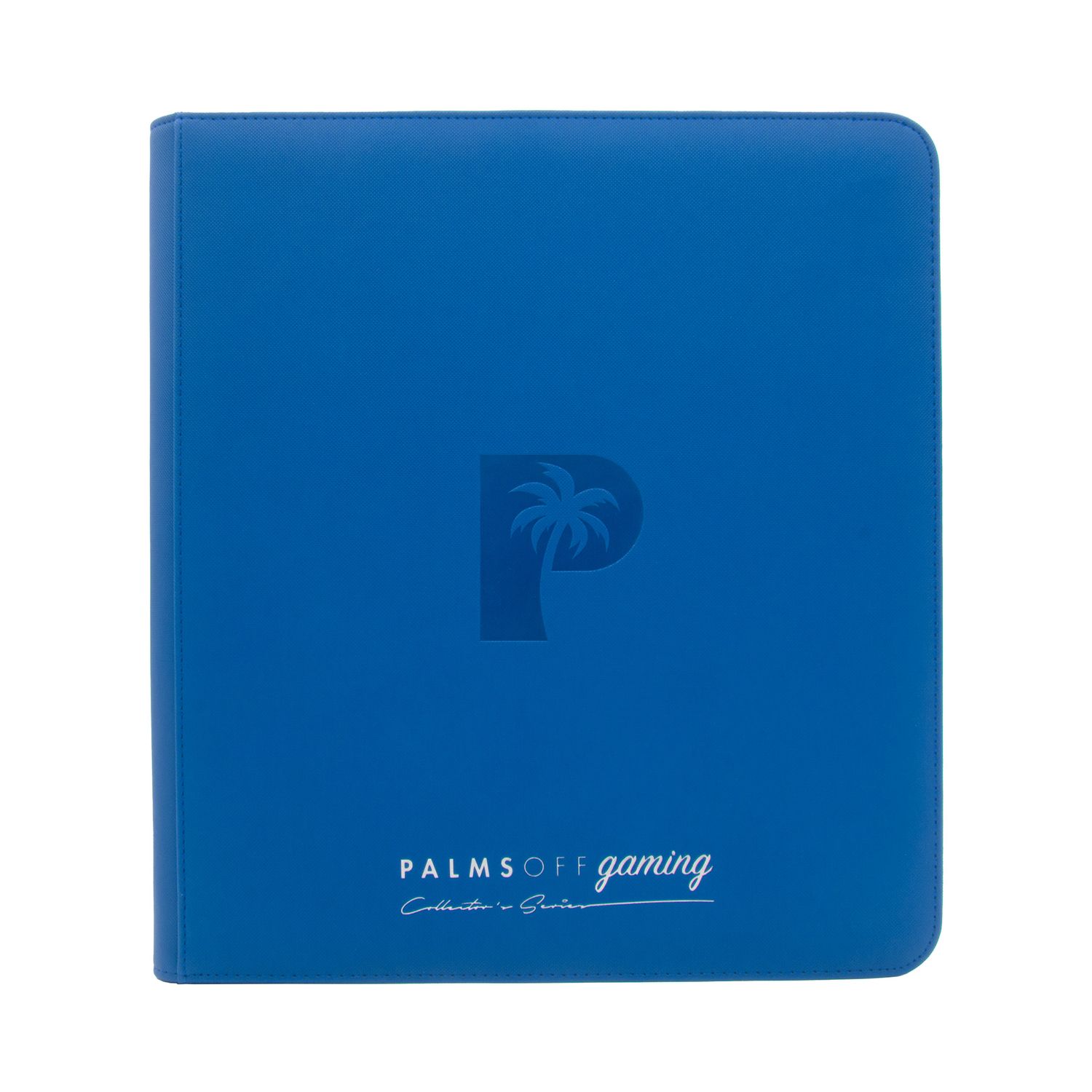Palms off Collector&#39;s Series 12 Pocket Zip Binder - Blue