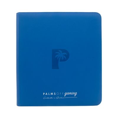 Palms off Collector&#39;s Series 12 Pocket Zip Binder - Blue