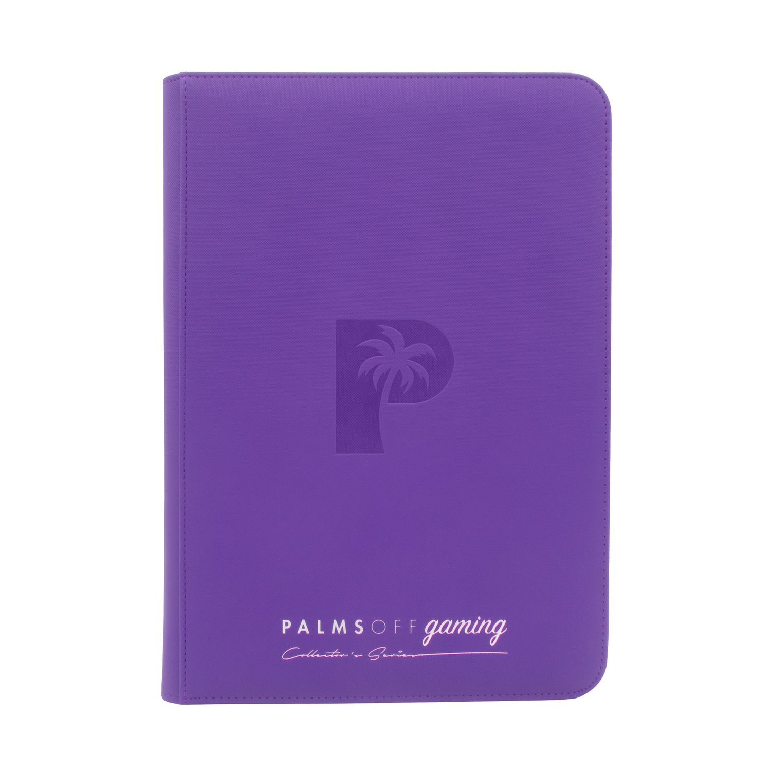 Palms off Collector&#39;s Series 9 Pocket Zip Binder - Purple