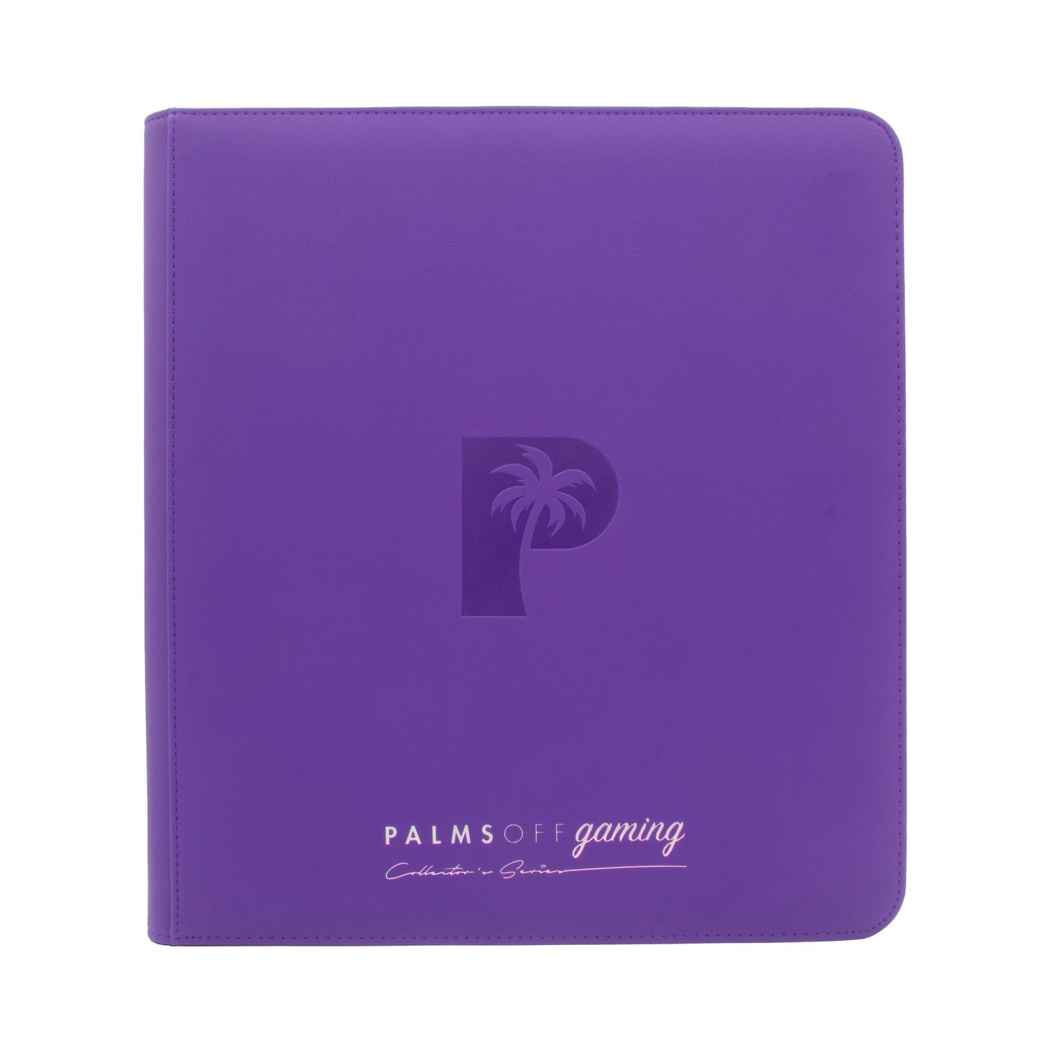 Palms off Collector&#39;s Series 12 Pocket Zip Binder - Purple