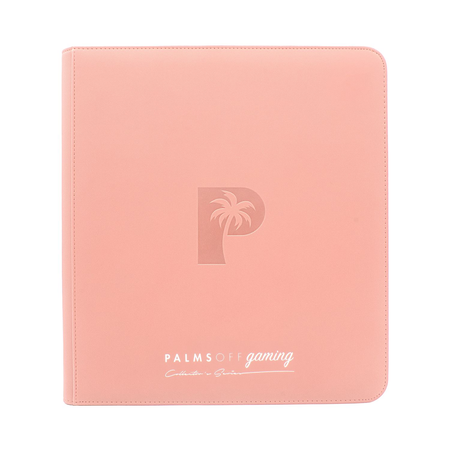 Palms off Collector&#39;s Series 12 Pocket Zip Binder - Pink