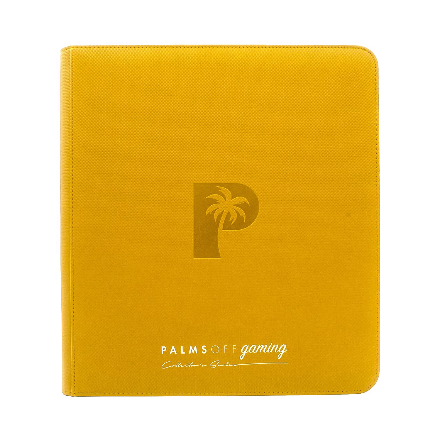 Palms off Collector&#39;s Series 12 Pocket Zip Binder - Yellow