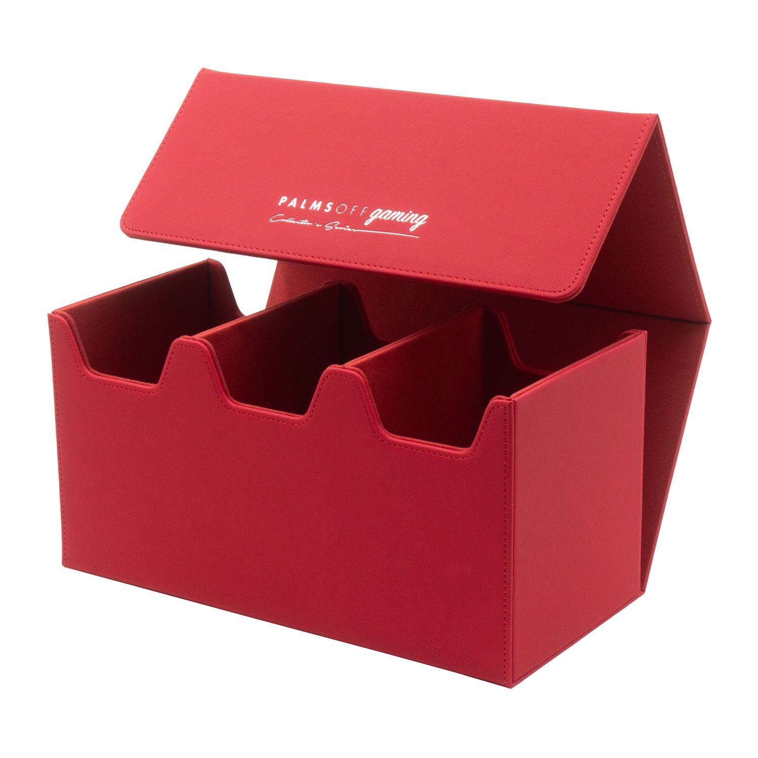 Palms Off Collector&#39;s Series Graded Card Storage Case - Large Red