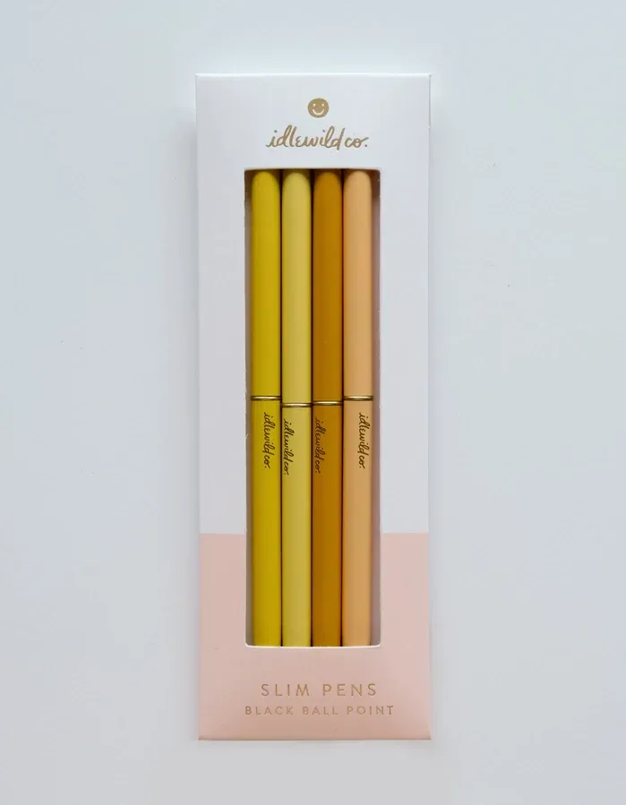 Stylos Slim à bille -journée ensoleillées (4)