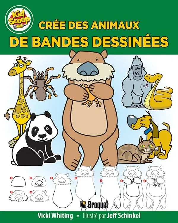 Crée Des Animaux De Bande Dessinées