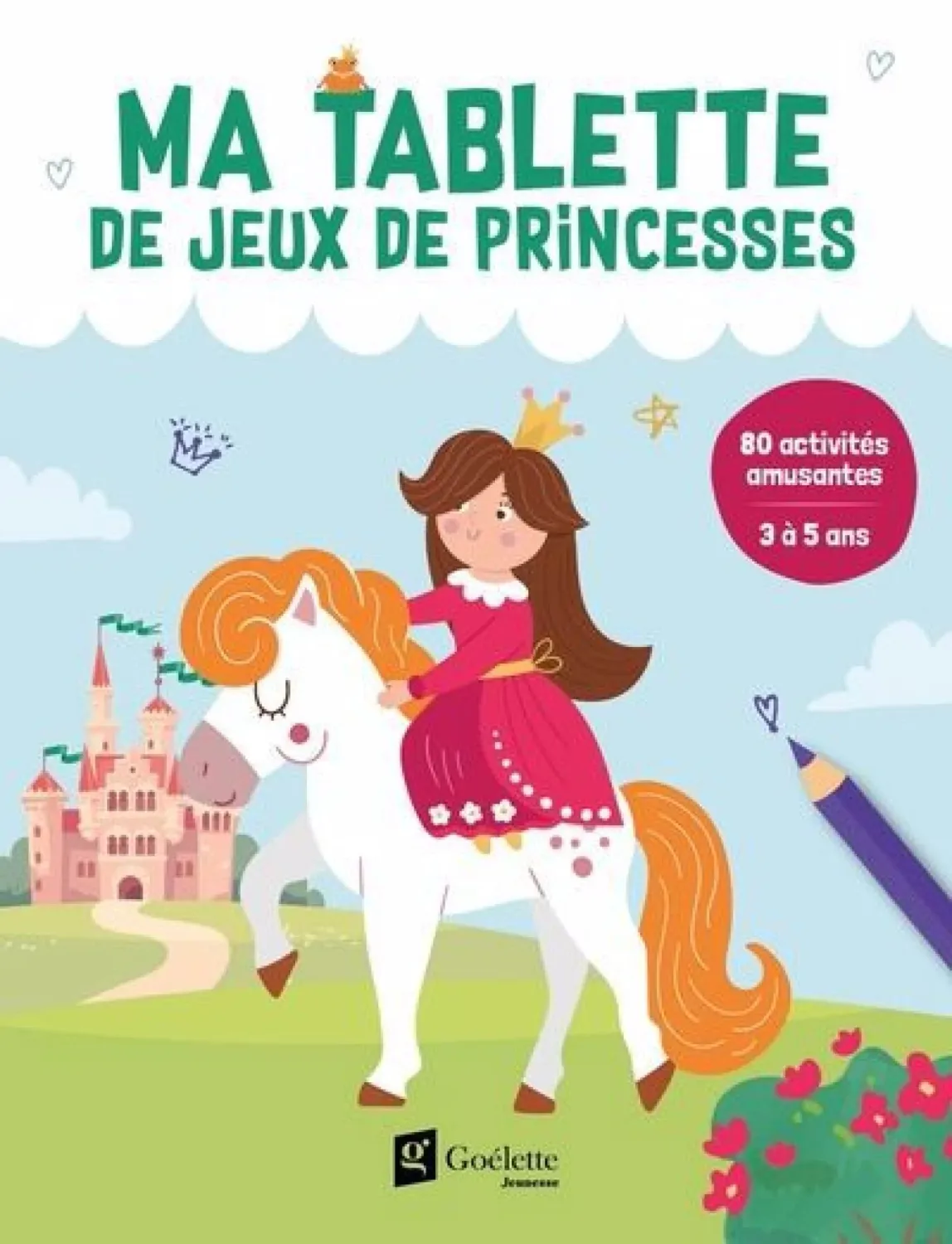 Tablette jeux de princesse