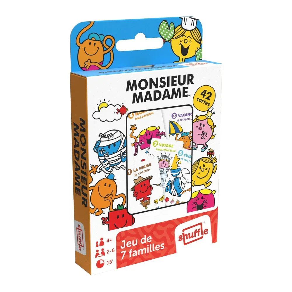 Monsieur Madame - Jeu Des 7 Familles