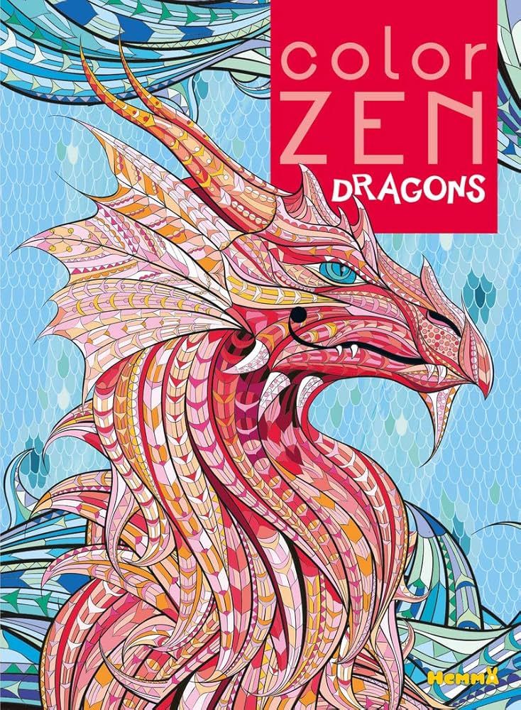 Color Zen Dragons