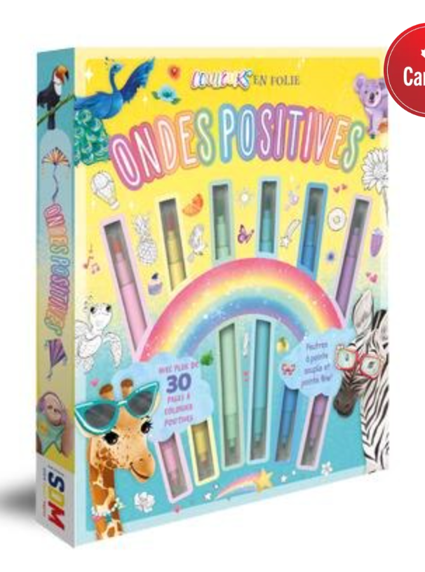 Ondes Positives Coloriage