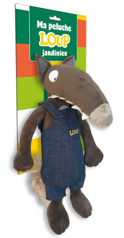 Ma Peluche Loup Jardinier