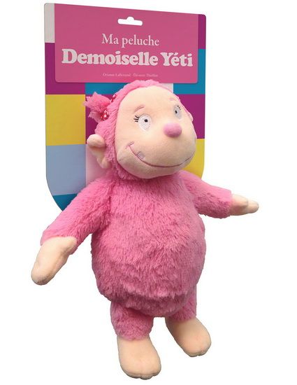 Peluche Mademoiselle Yéti