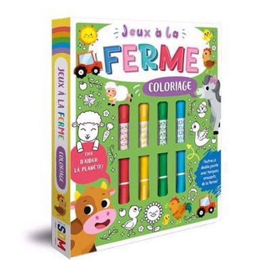 Jeux A La Ferme Coloriage
