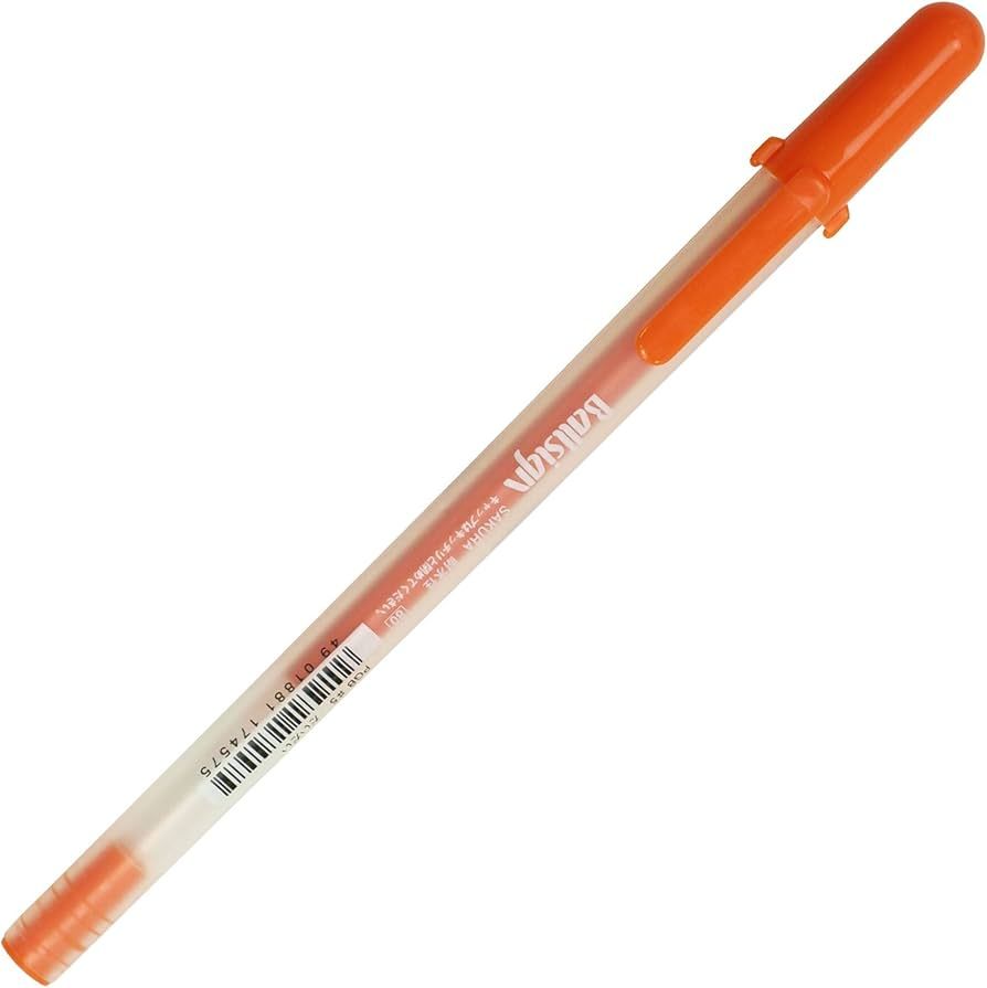 Gel Pen Rouge Orange