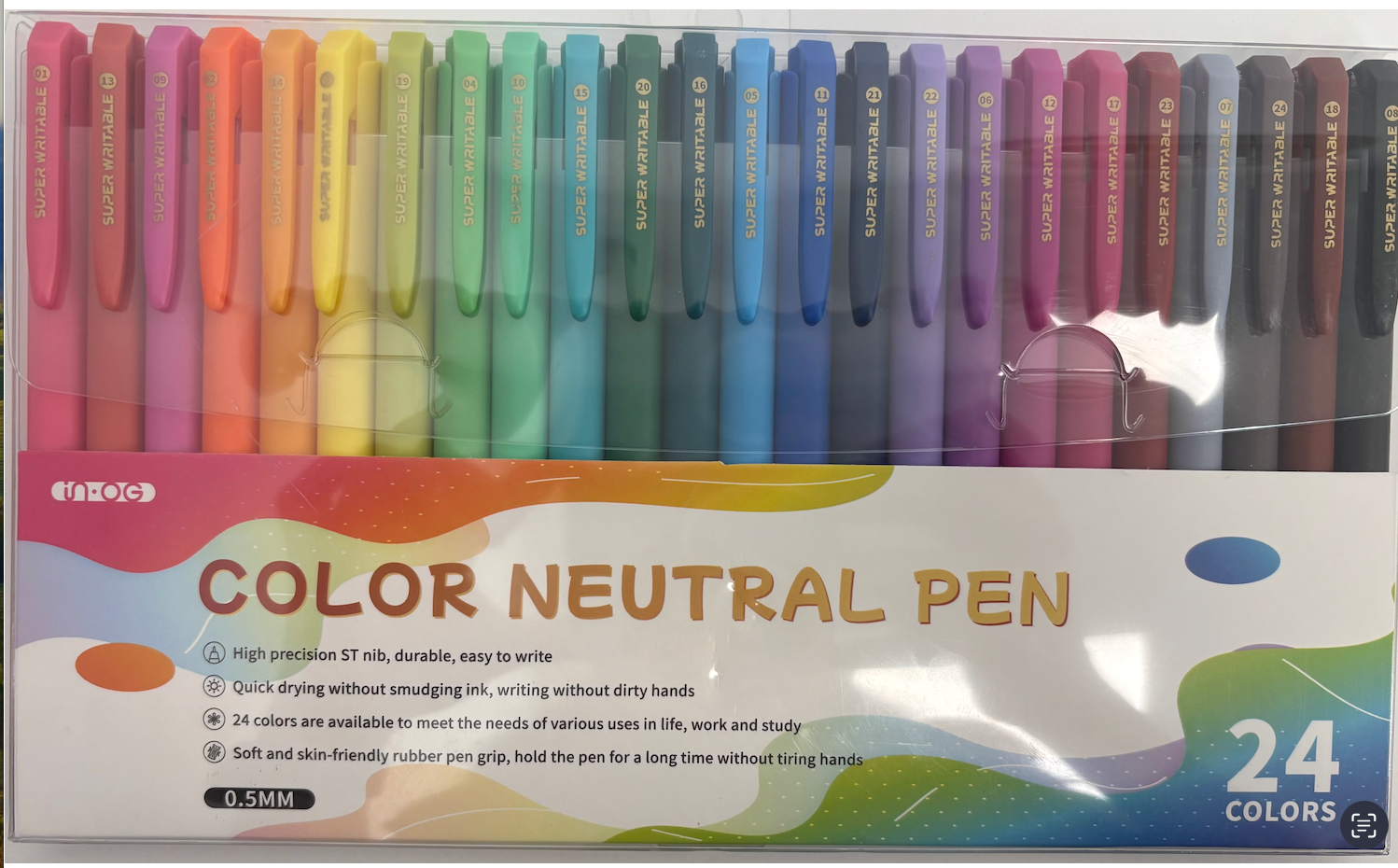 Stylos Gel Colorés (24)
