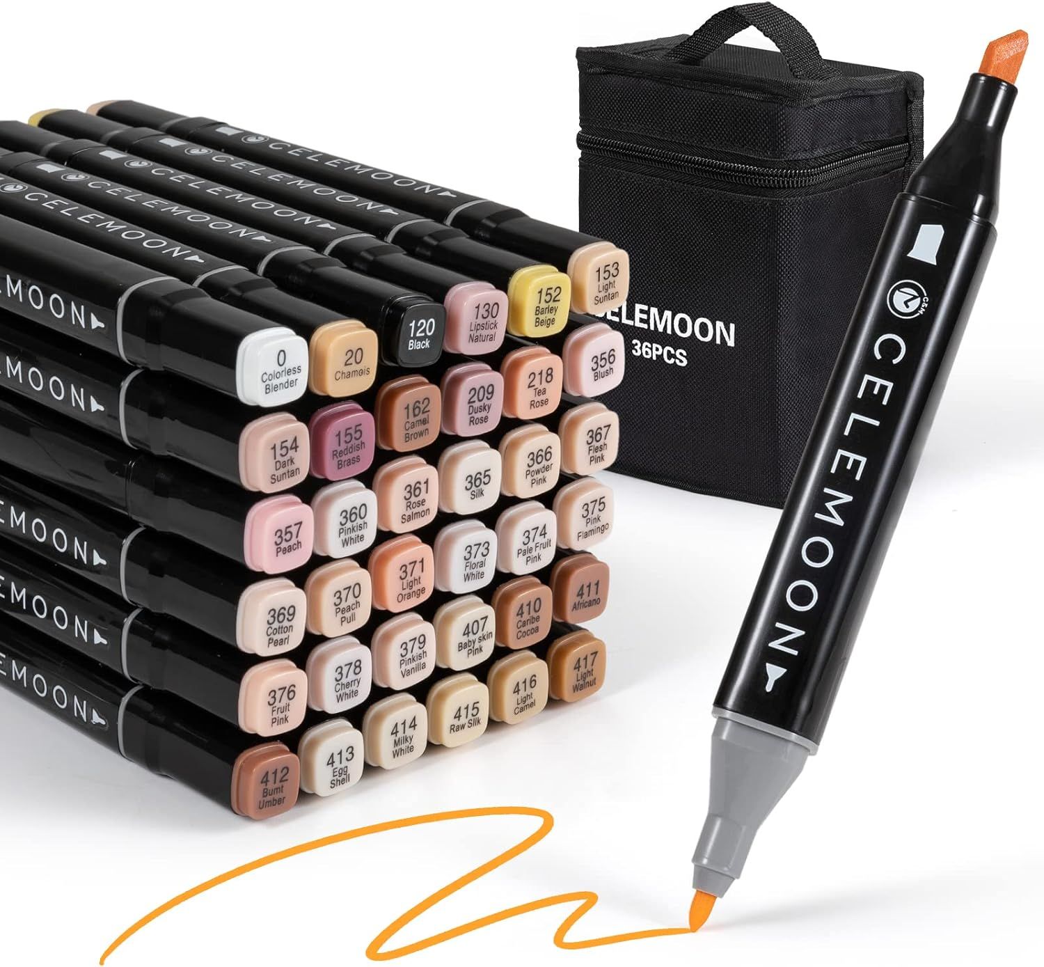Celemoon Skintones Marqueurs Alcool