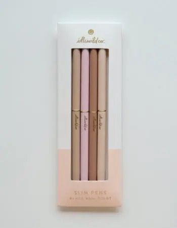Stylos slim à bille -nude