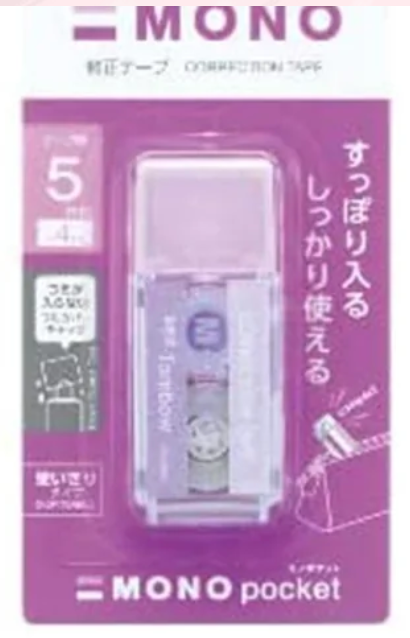 Ruban Correcteur Tombow Mauve