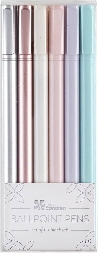 Stylos billes noirs (6)