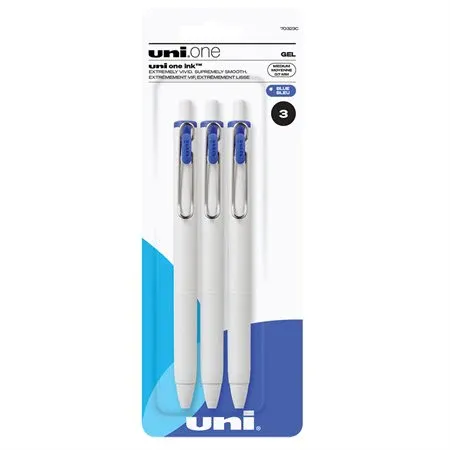 Stylos Uniball One bleu (3)