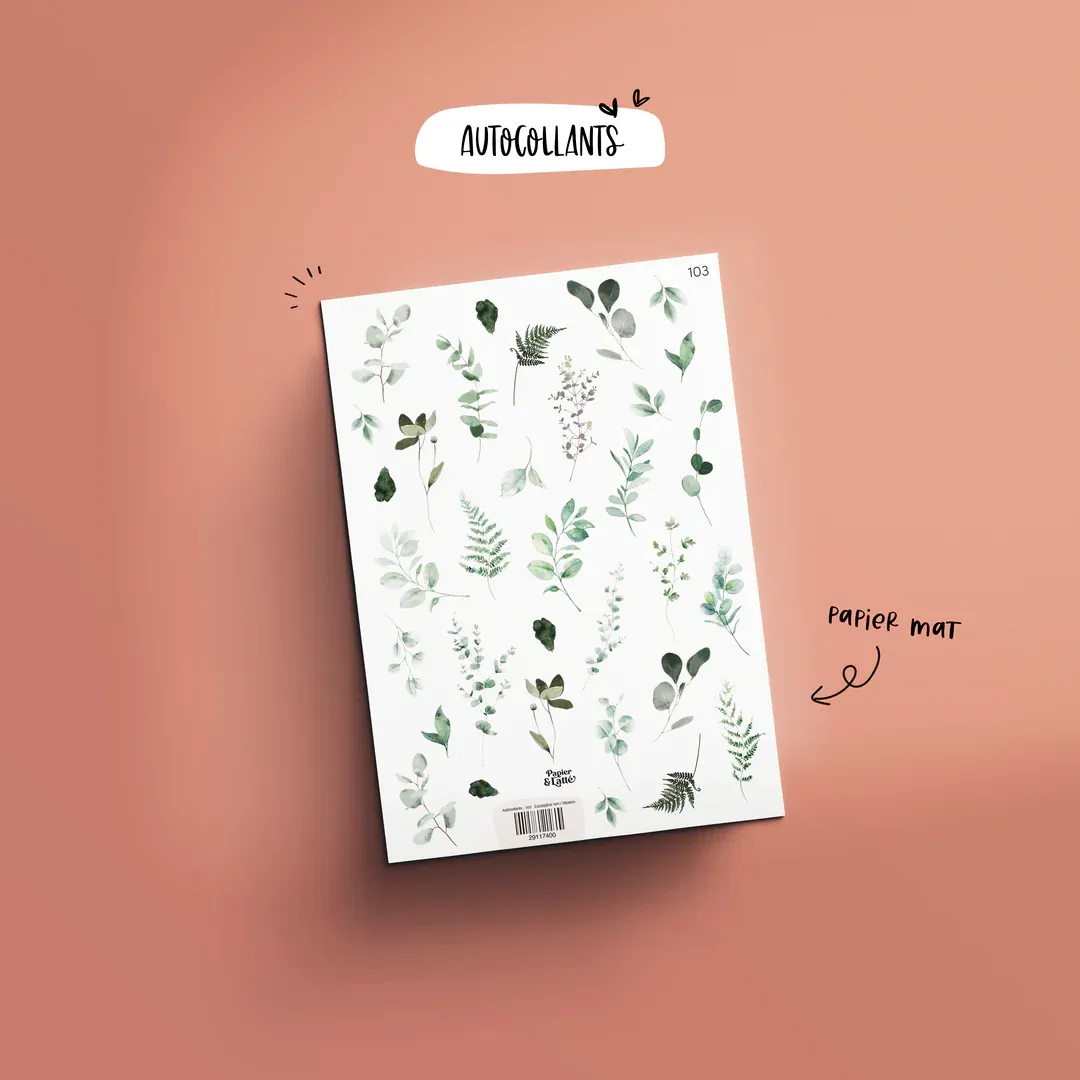 Autocollants Eucalyptus