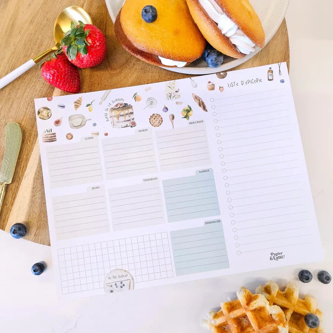 Planificateur De Repas - Ingredient Secret