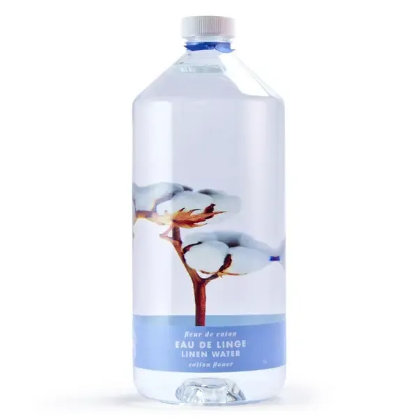 Recharge 1L Eau de linge - Fleur de Coton