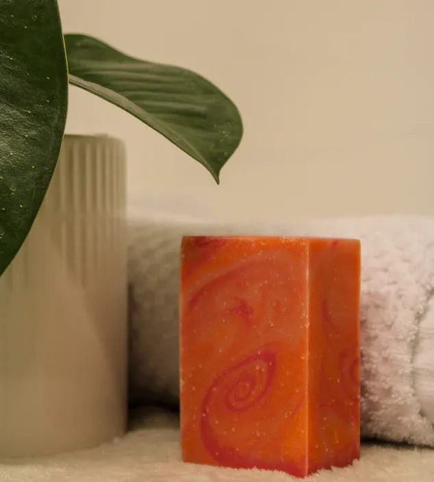 Savon En Barre Pamplemousse Rose