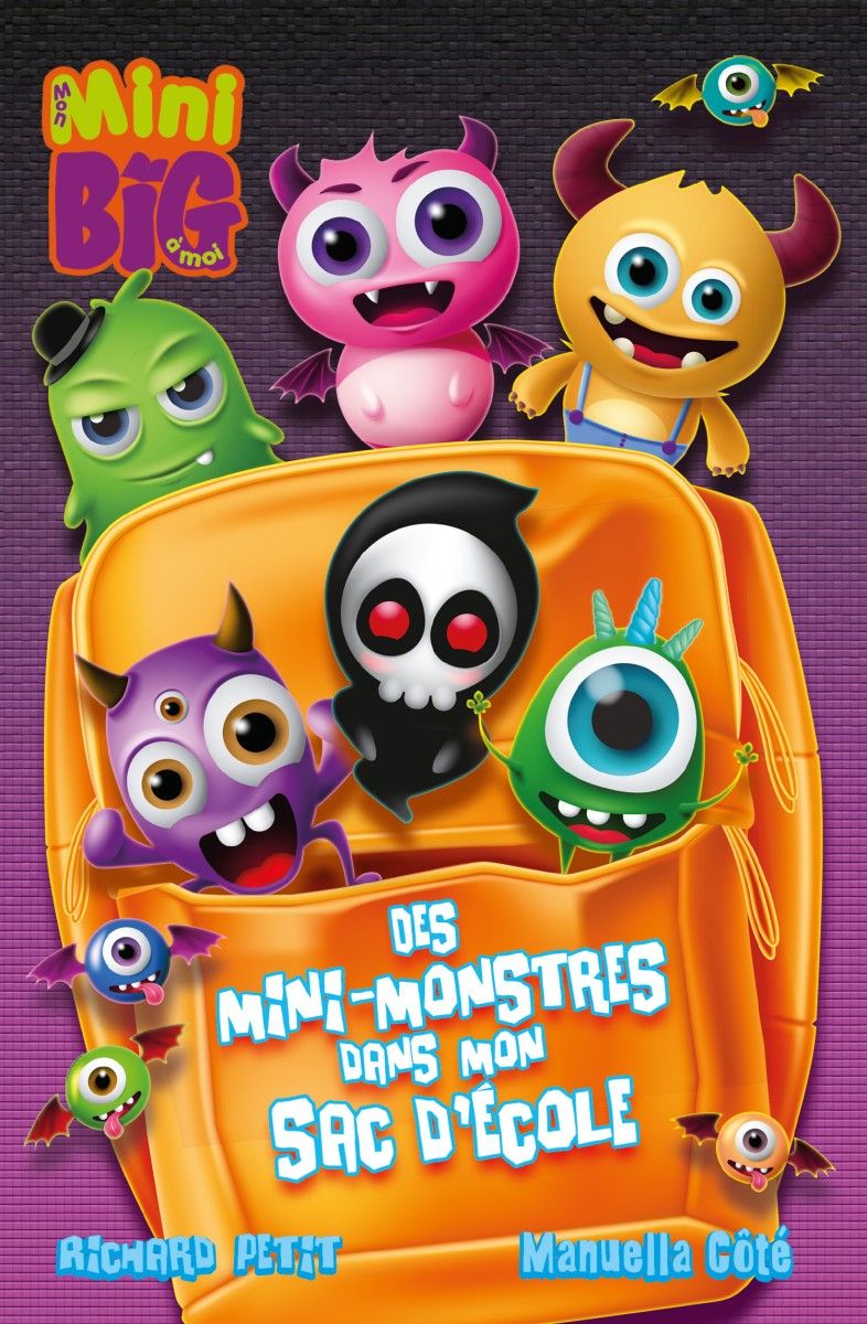 Mini-monstres dans mon sac d&#39;école