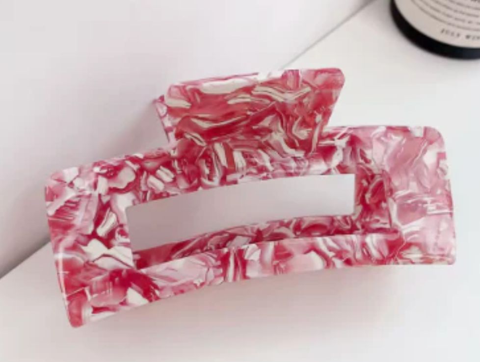 Pince Cheveux XL Red Velvet