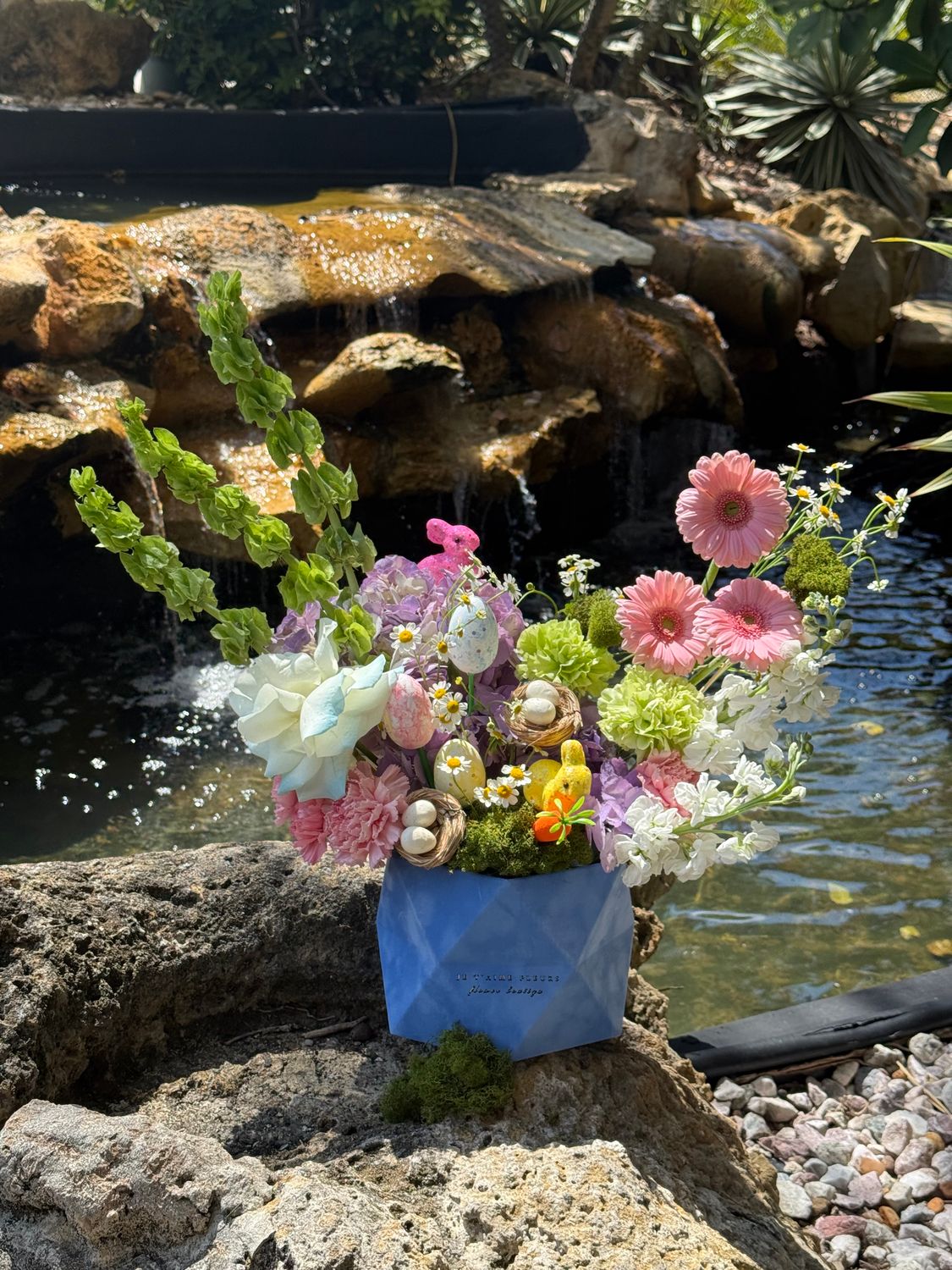 Easter Morning Garden