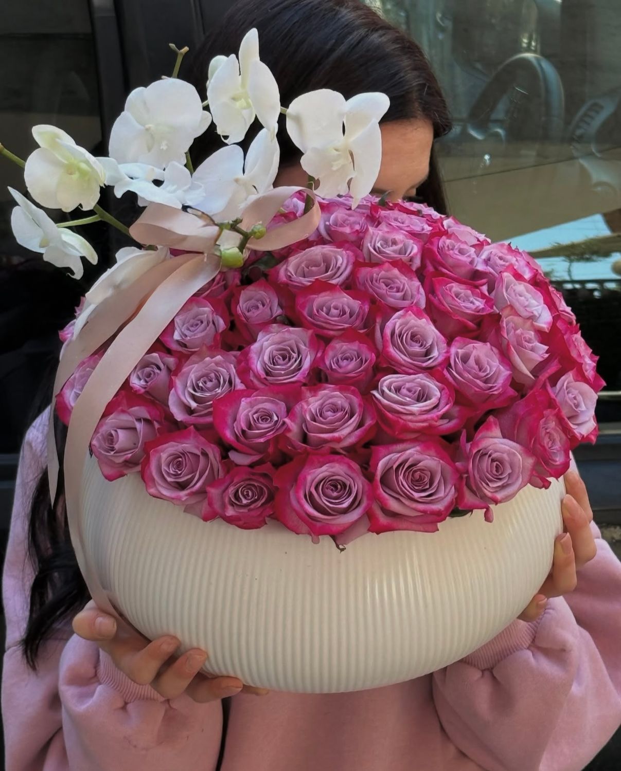 Vase Signature 75+ Orchid