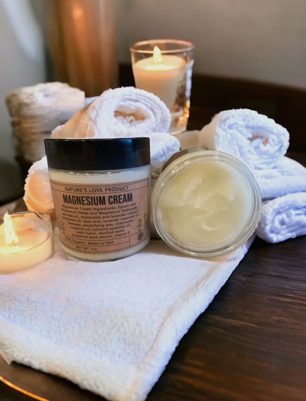 4 oz Magnesium Cream